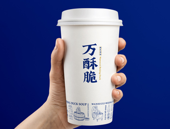 萬酥脆商標(biāo)logo設(shè)計